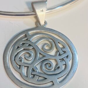 Silpada Sterling Celtic pendant
